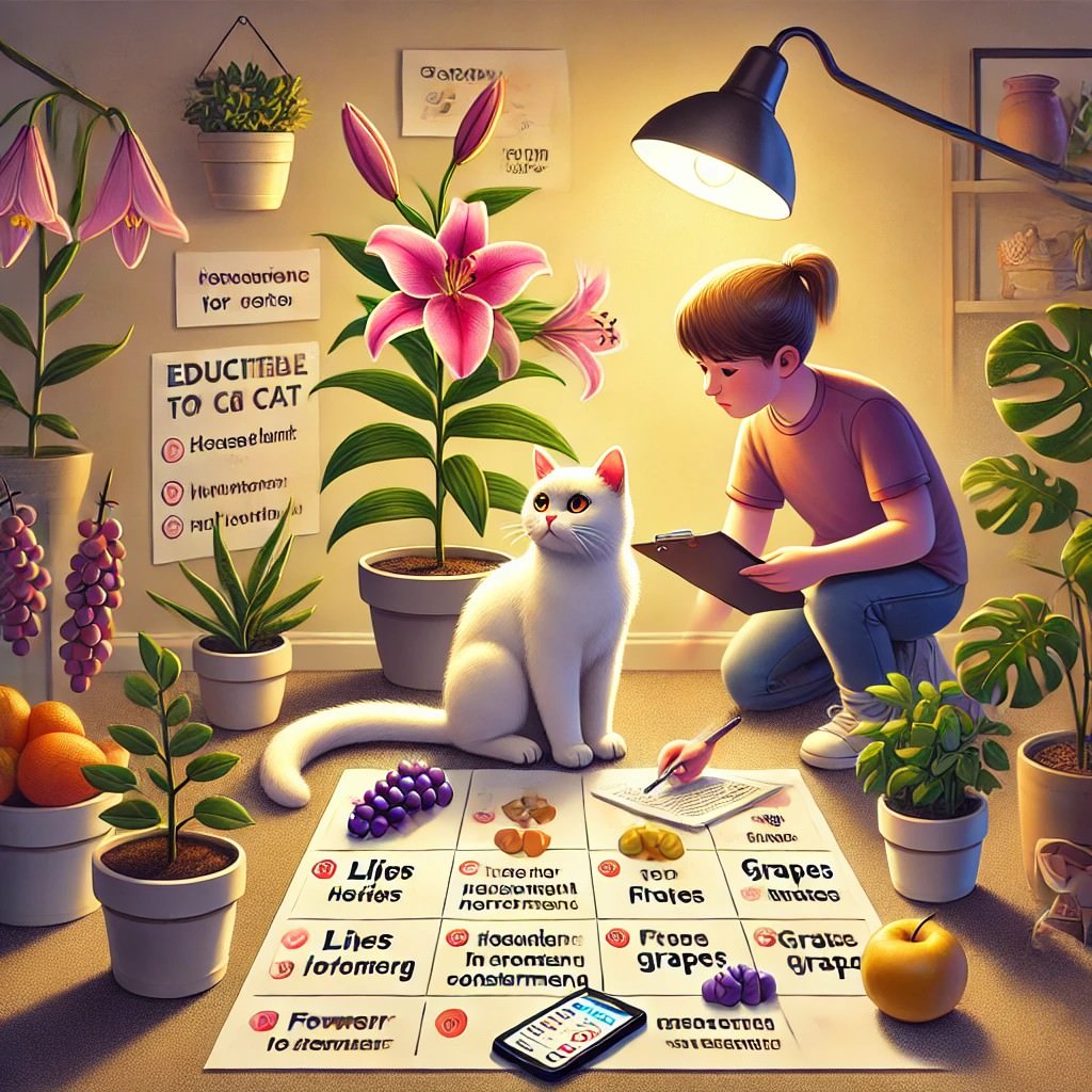 淺談貓咪的禁忌,貓咪不能碰的植物、水果、食物